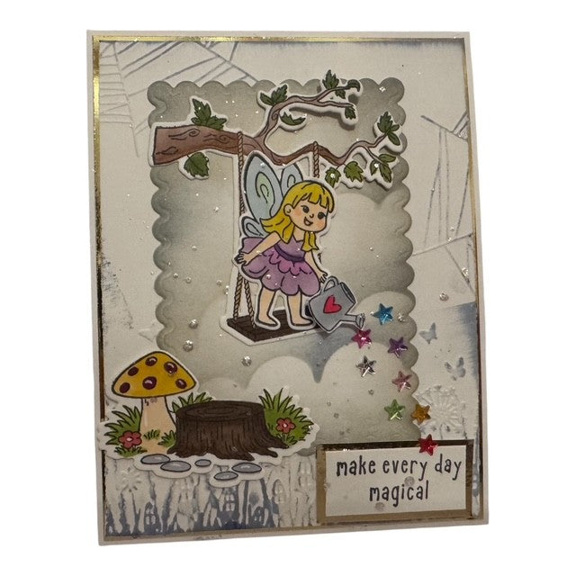 DP BM FAIRY GARDEN STAMP & DIE KIT