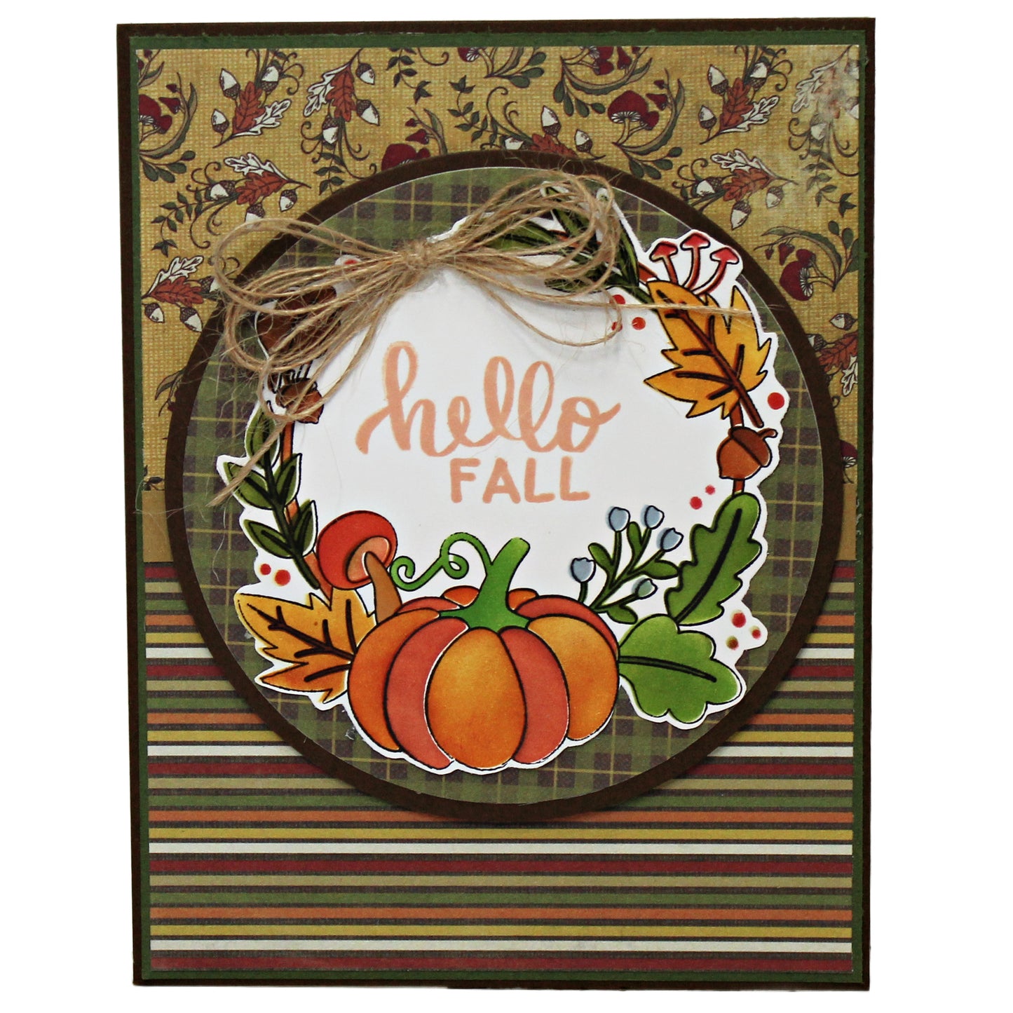 DP Stencils Stamps Harvest Wreath