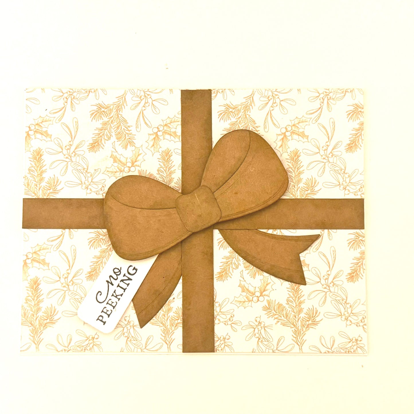 DP Die Freebee Holiday Gift Bow