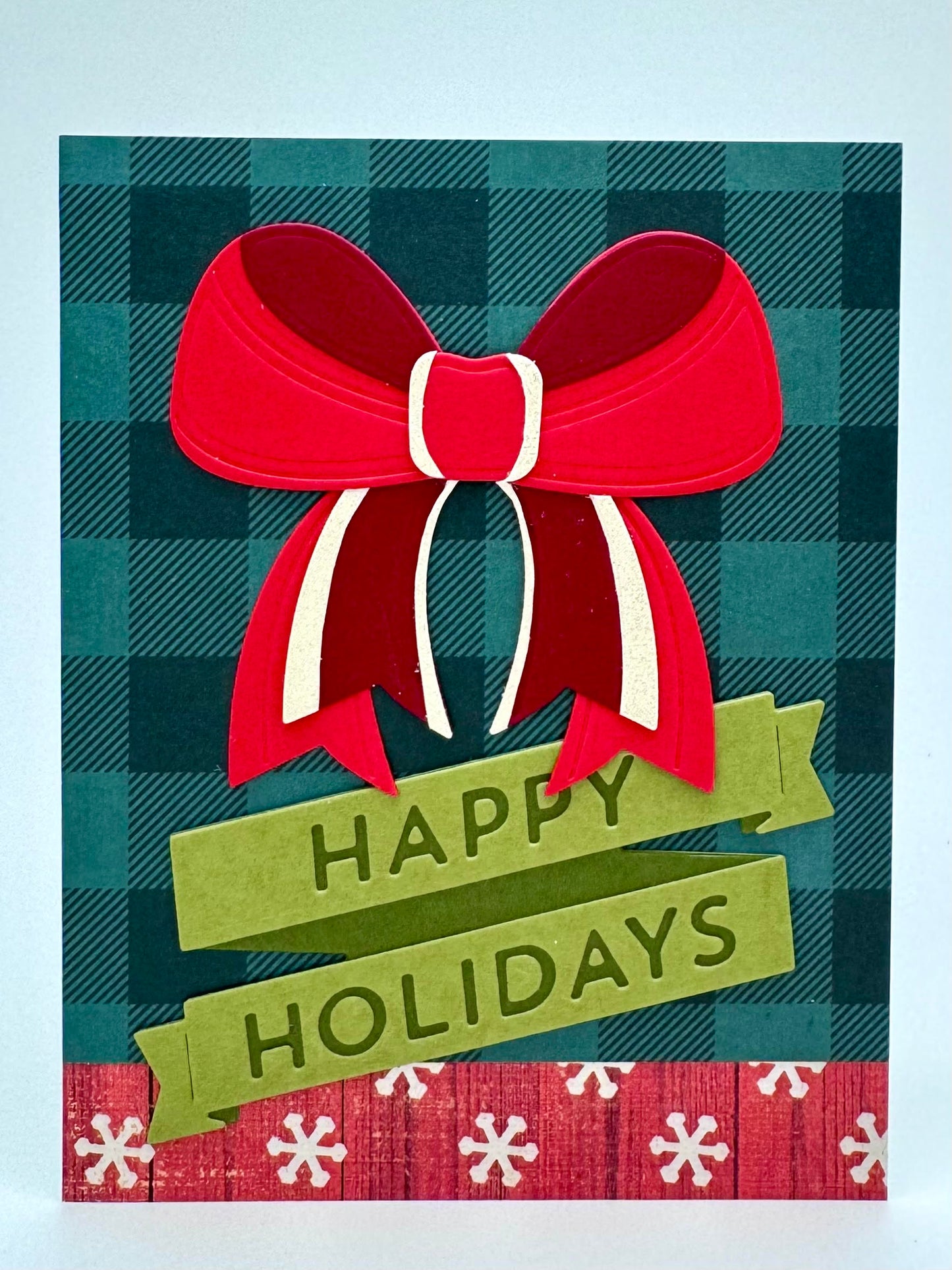 DP Die Freebee Holiday Gift Bow