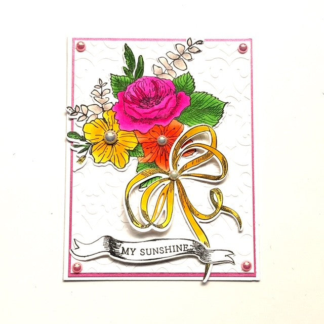 DP Die Stamp Mother's Blooms