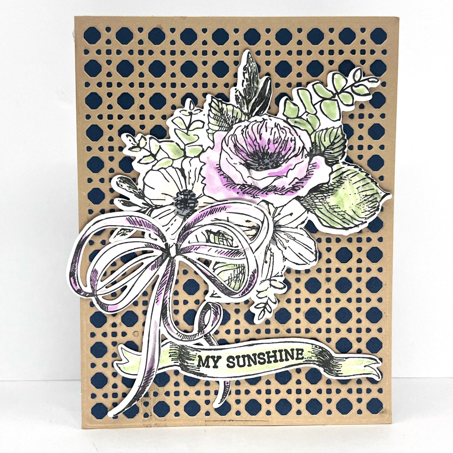 DP Die Stamp Mother's Blooms