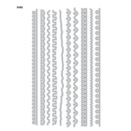 DP Border Dies Paper Edge