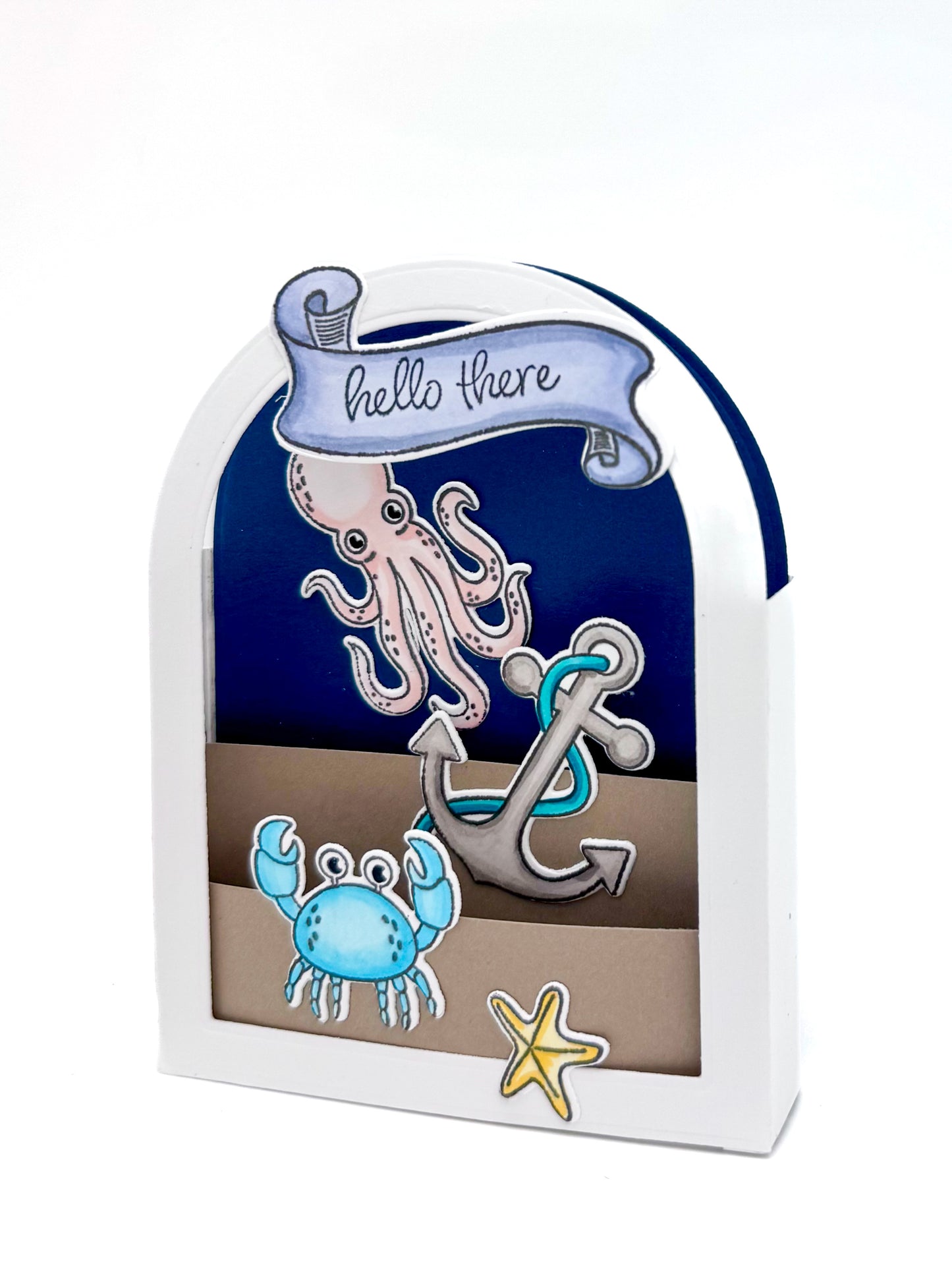 DP Stamp and Die Message In A Bottle