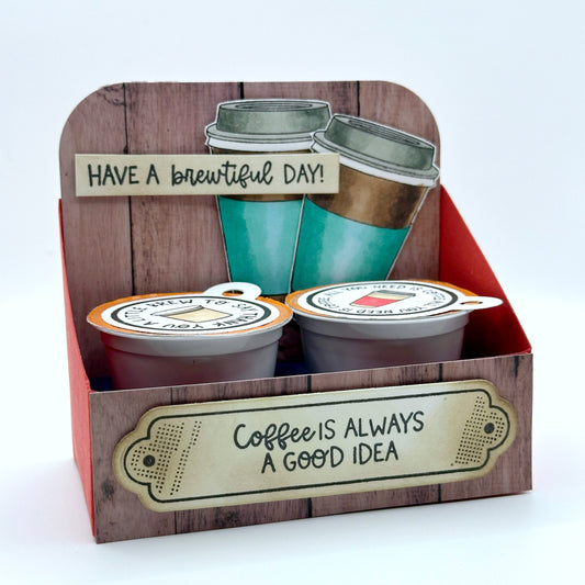 K Cup Kit Die and Stamps