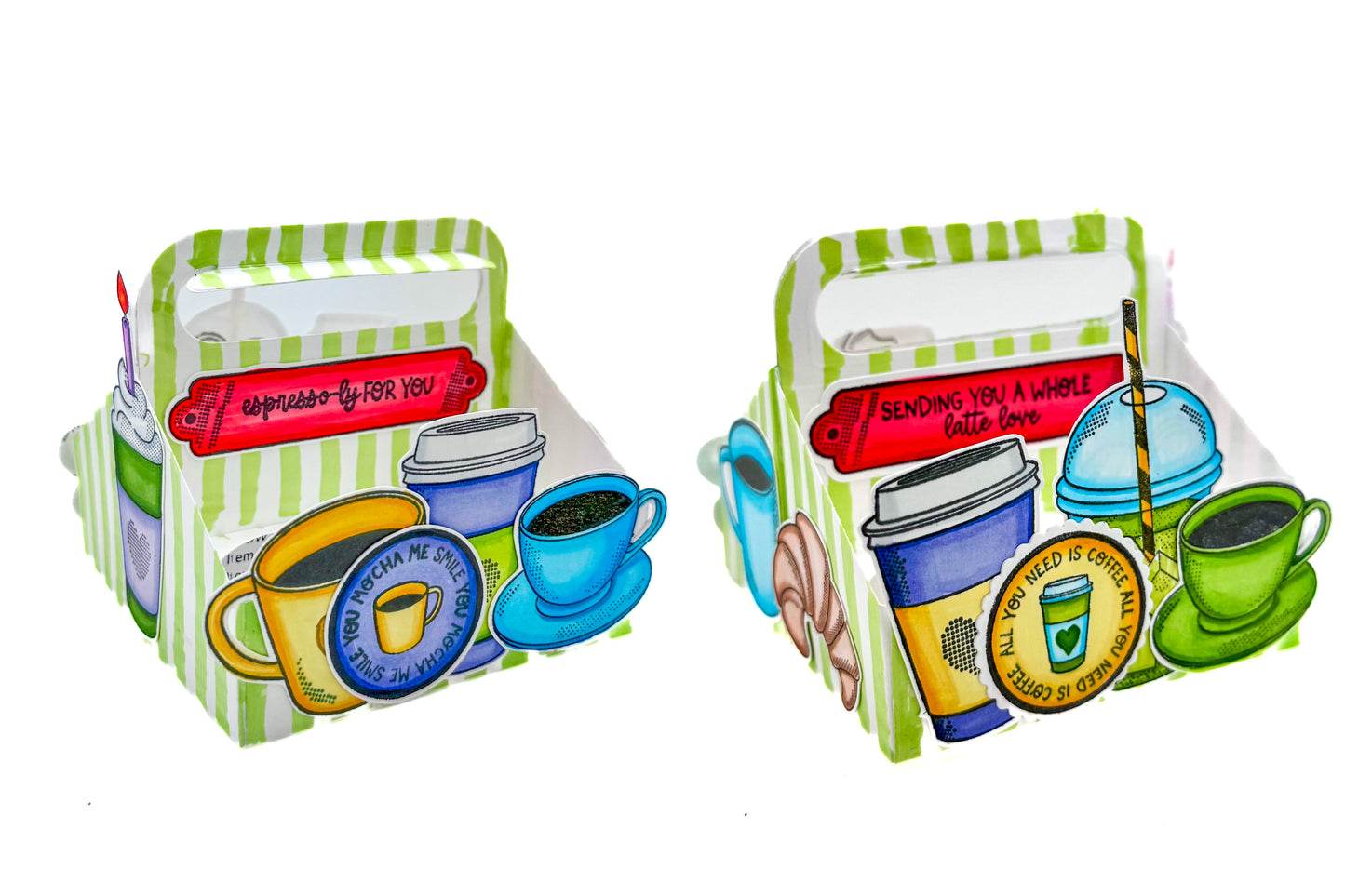 K Cup Kit Die and Stamps