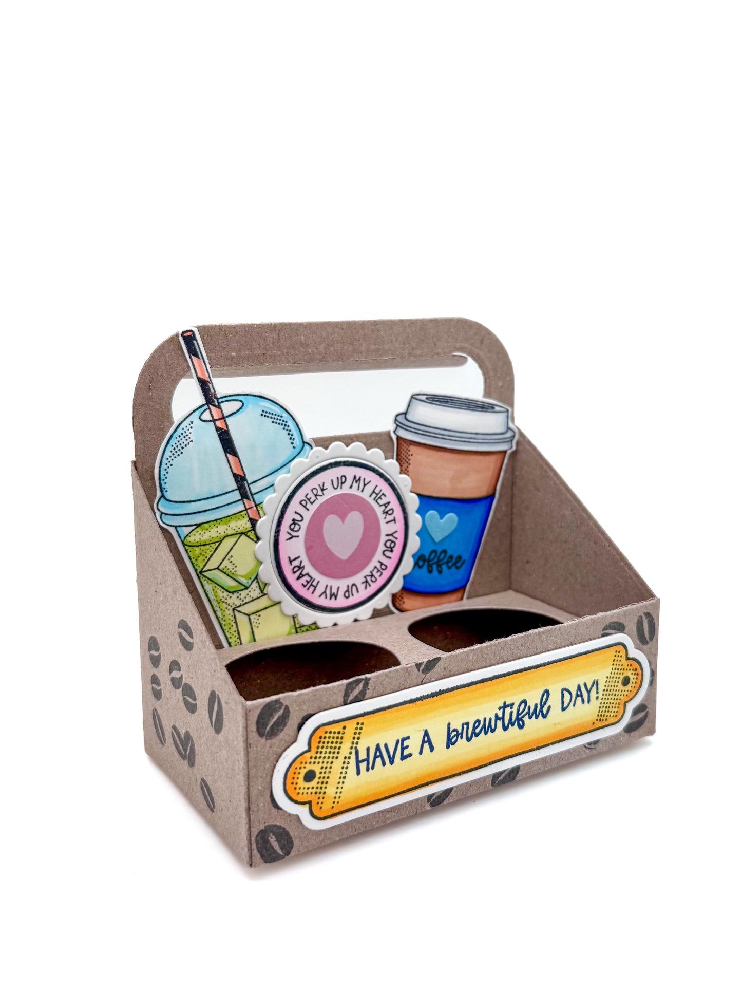 K Cup Kit Die and Stamps