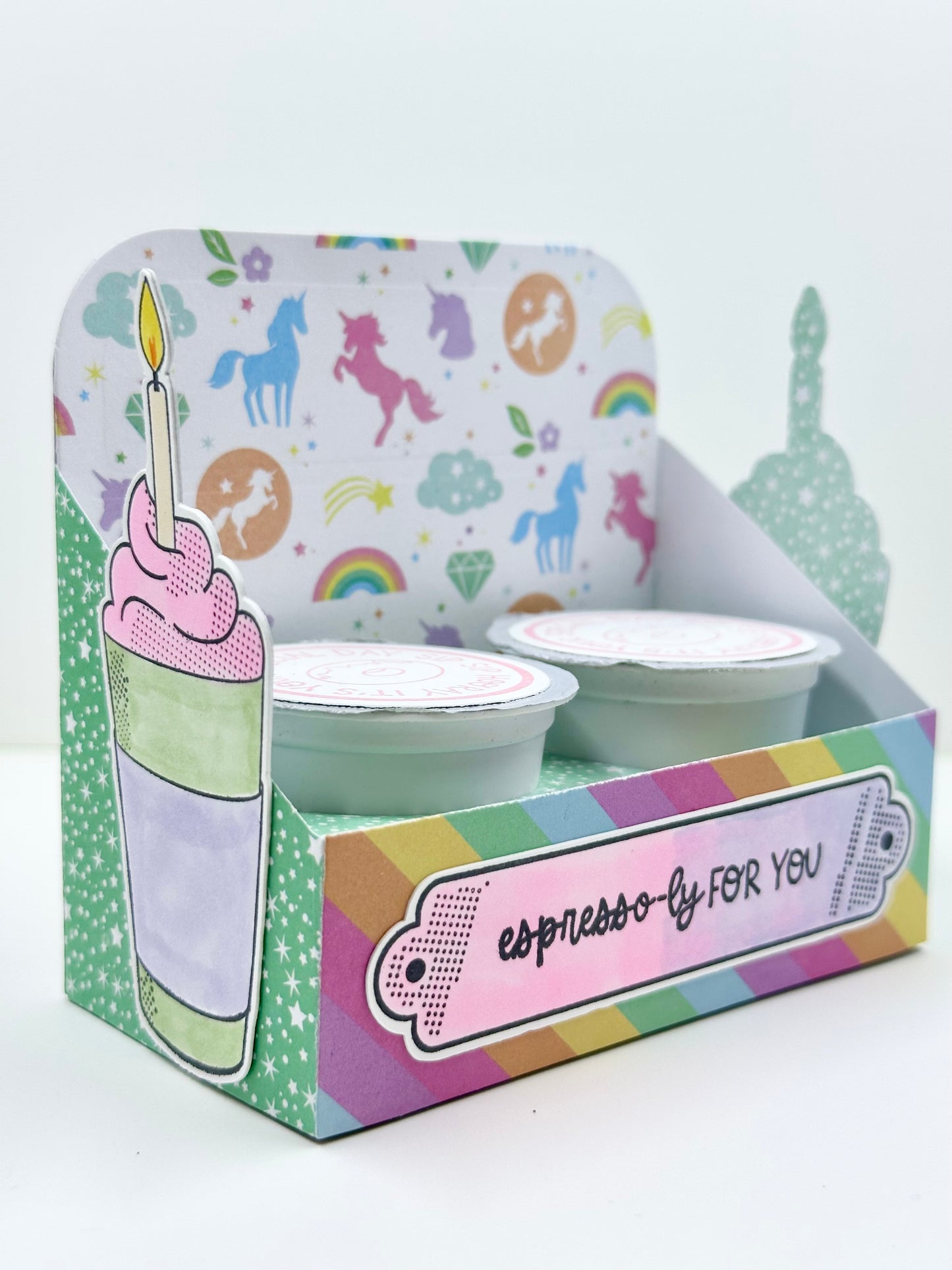 K Cup Kit Die and Stamps