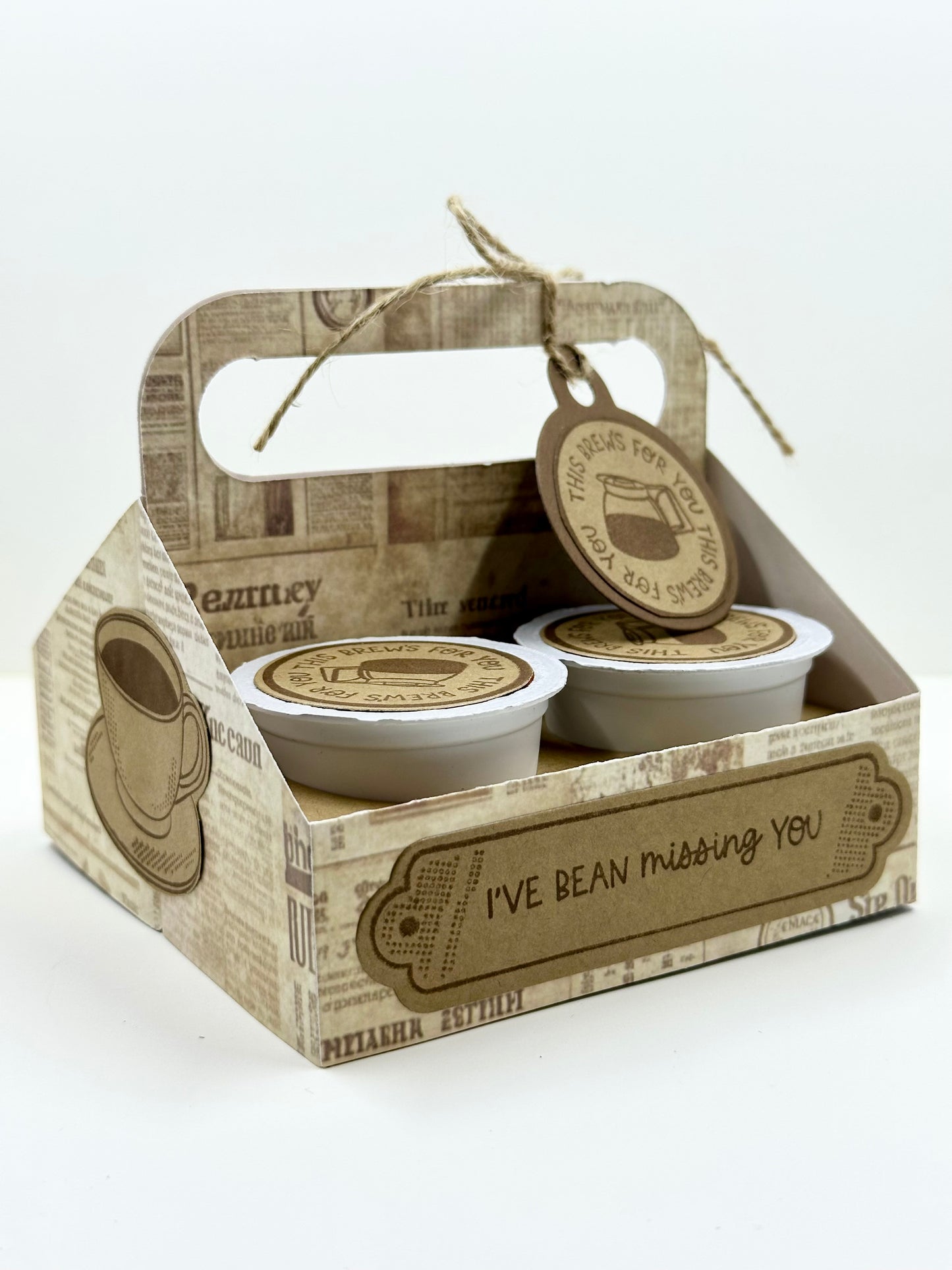 K Cup Kit Die and Stamps