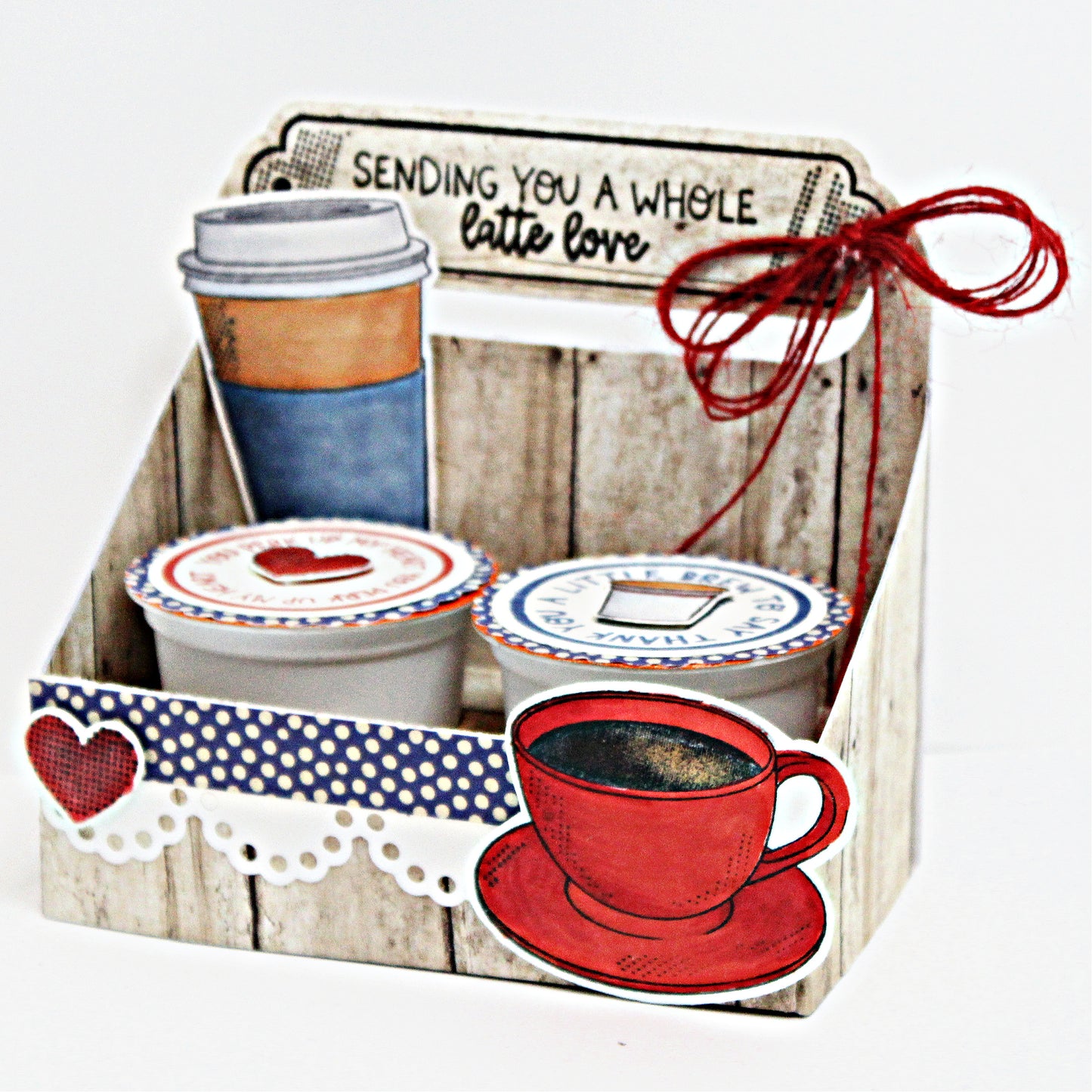 K Cup Kit Die and Stamps