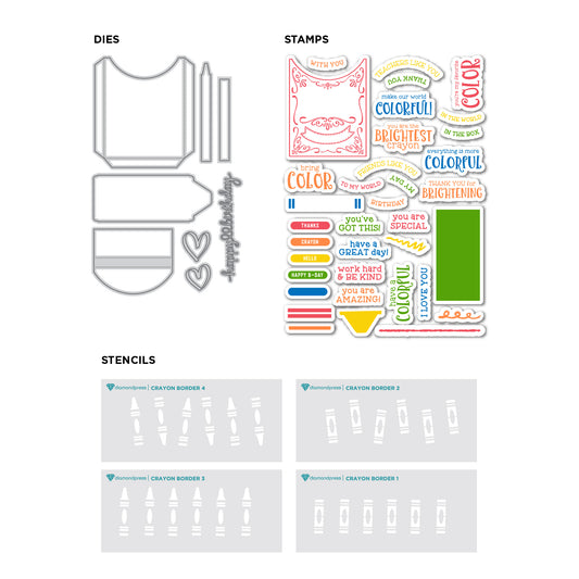 DP Back to School Stamp and Die