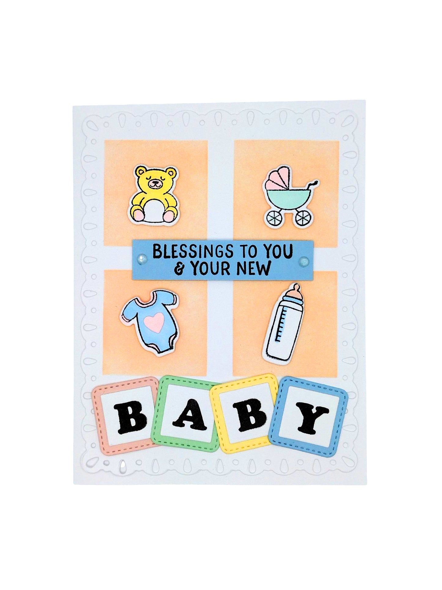 DP Hello Baby Stamp and Die