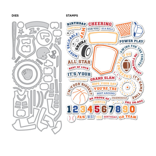DP Big 4 Stamp and Die MLB, the NBA, the NFL, NHL