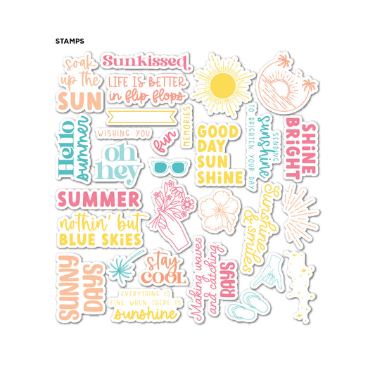 DP Summer Sentiments Stamps