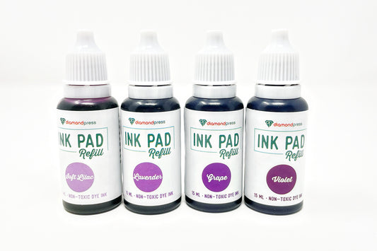 DP Re-Inkers Purples 4 pk 15ml