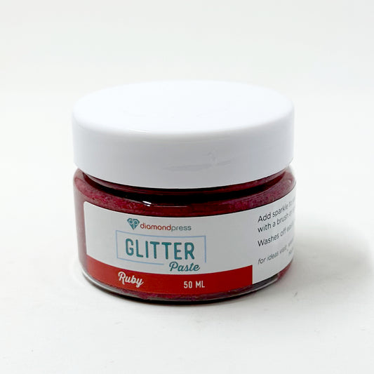 Glitter Paste Ruby