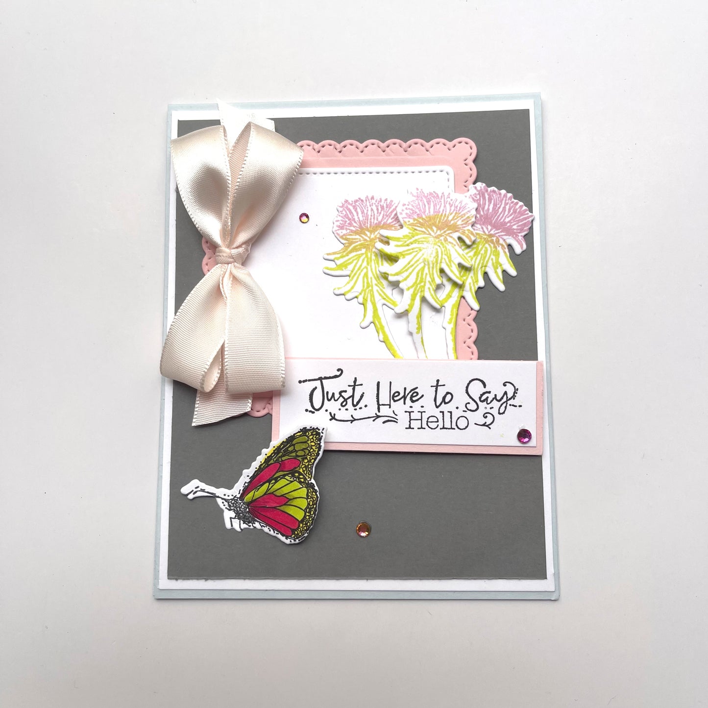 DP Stamp and Die Sketch Botanical