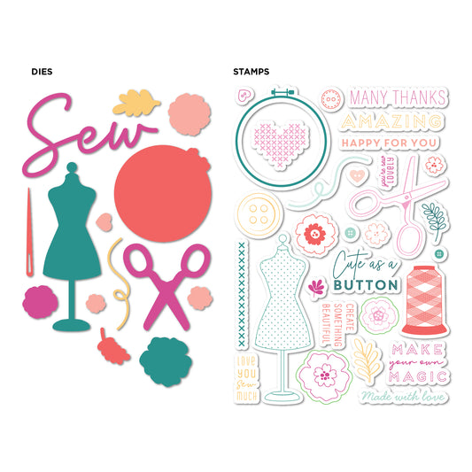 DP Stamp and Die Sew Cute