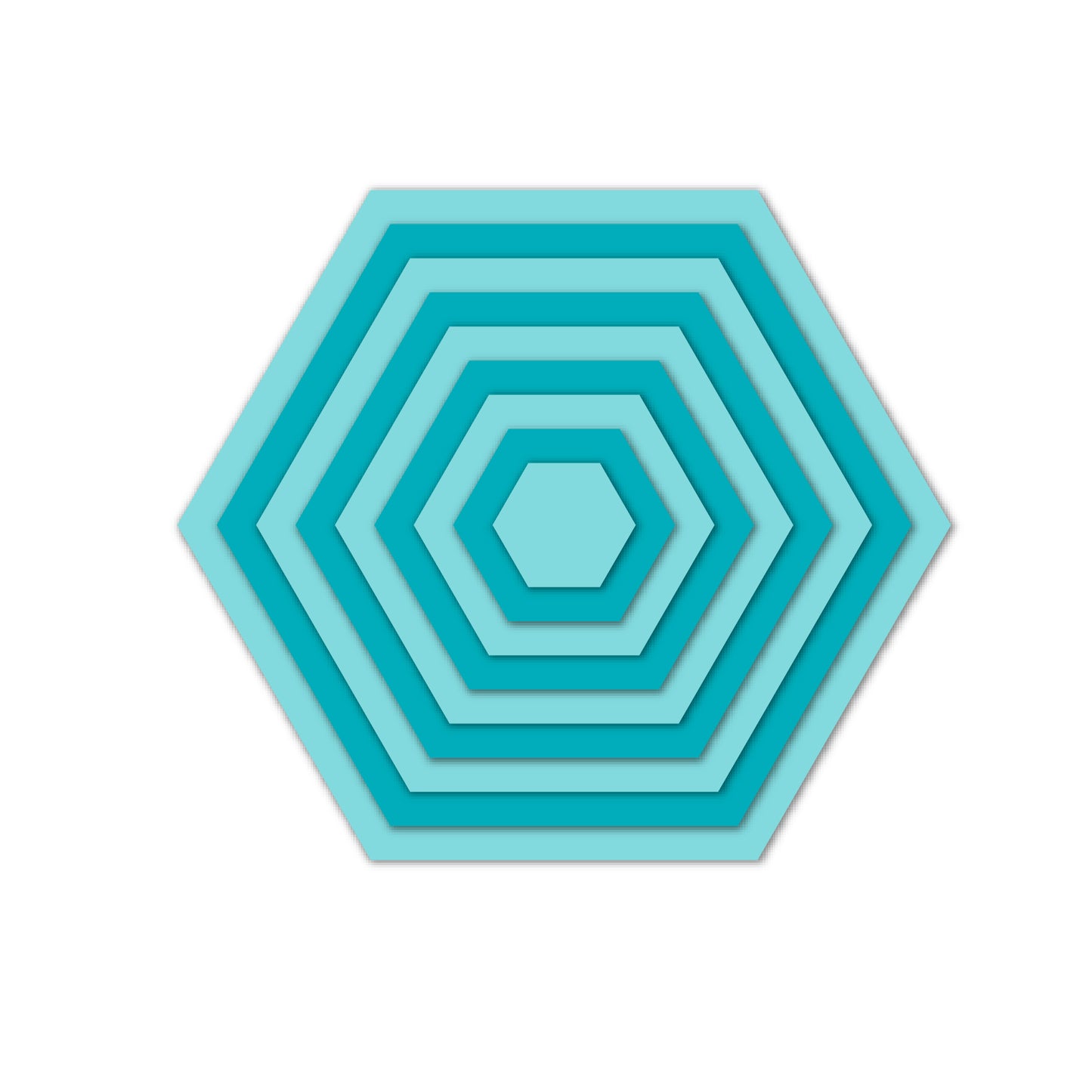 Hexagon Nesting Dies NEW