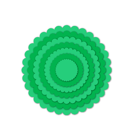 Scalloped Round Nesting Dies NEW