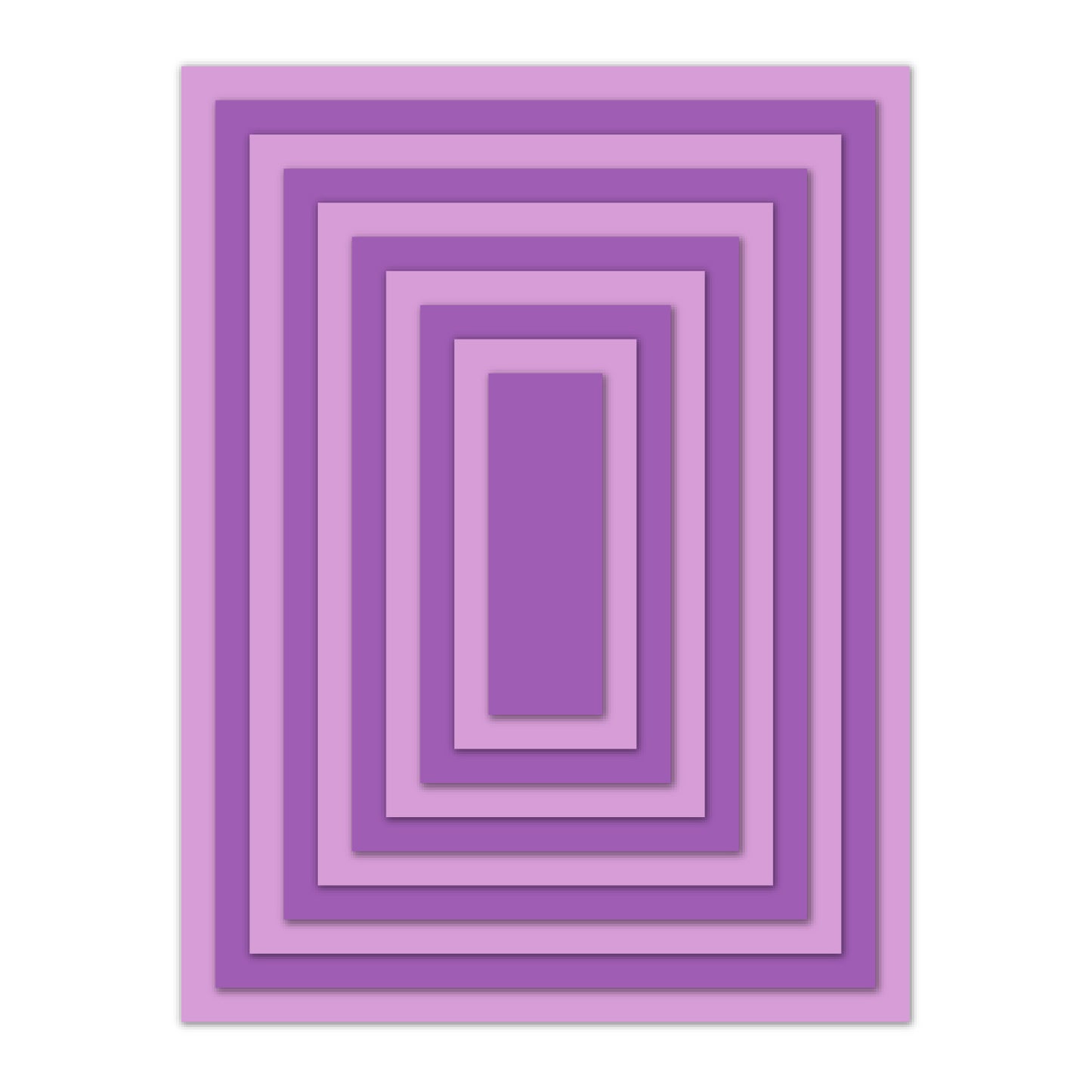 Rectangle Nesting Dies NEW