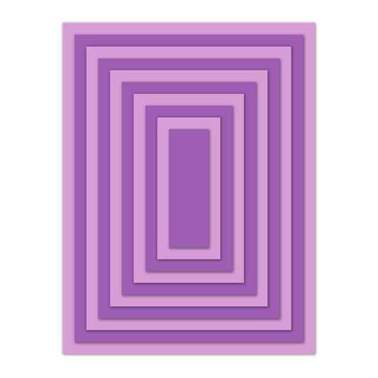 Rectangle Nesting Dies NEW