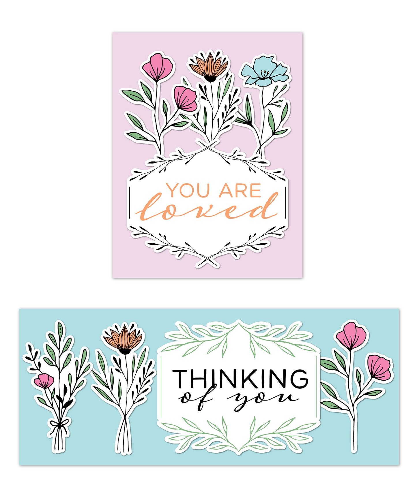 Die & Stamp Kit - Flower Fields