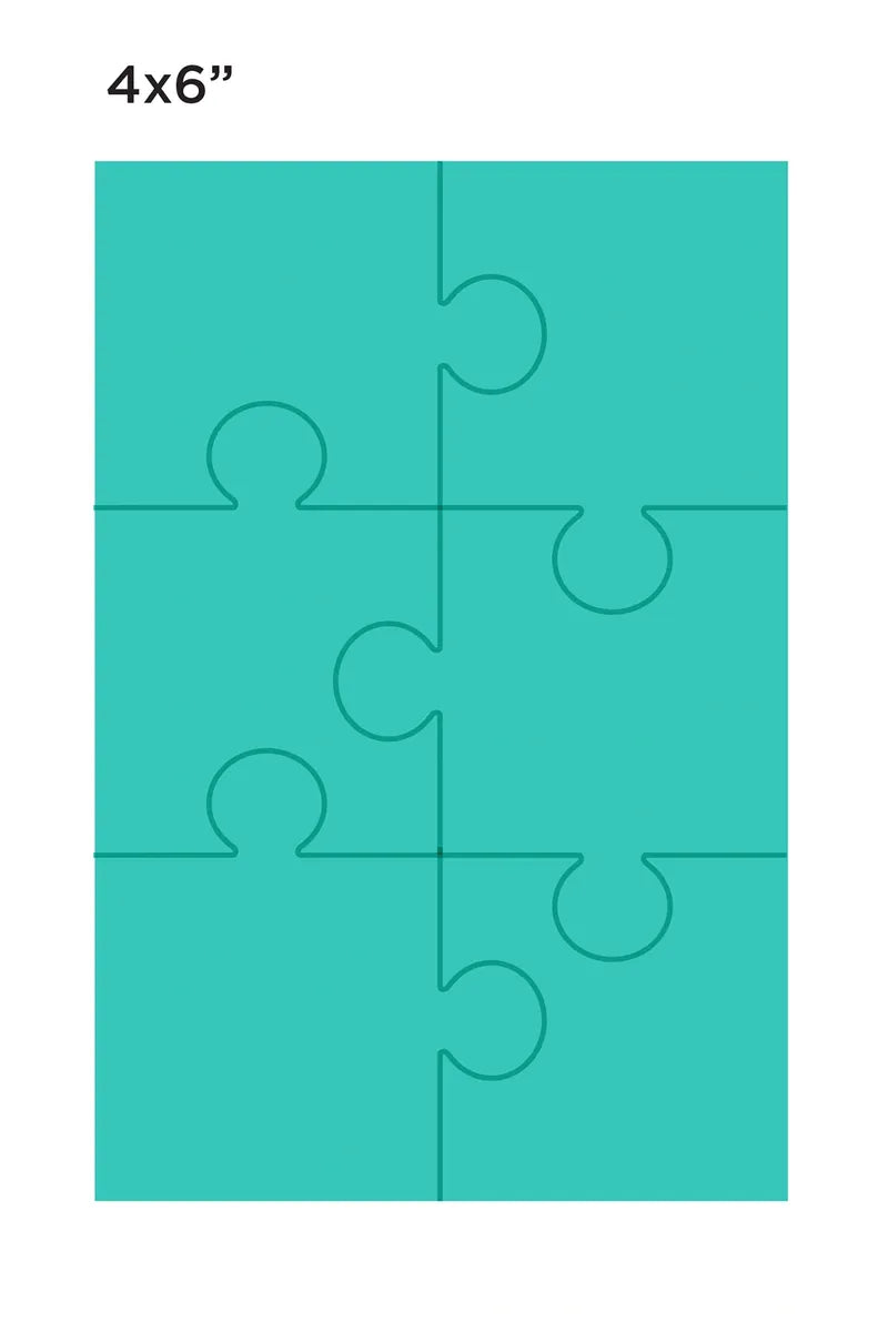Puzzle 4x6 Large Piece