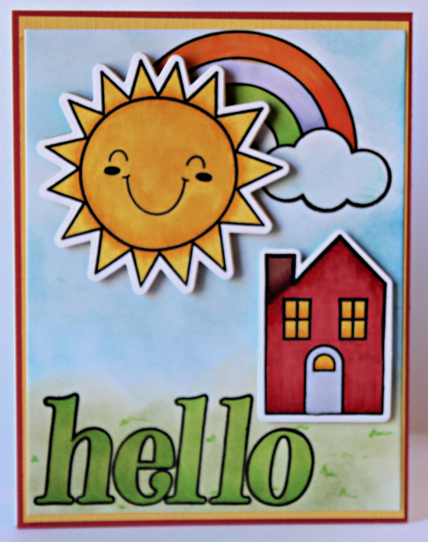 Die Stamp & Wood Veneer Kit - Spring Vibes