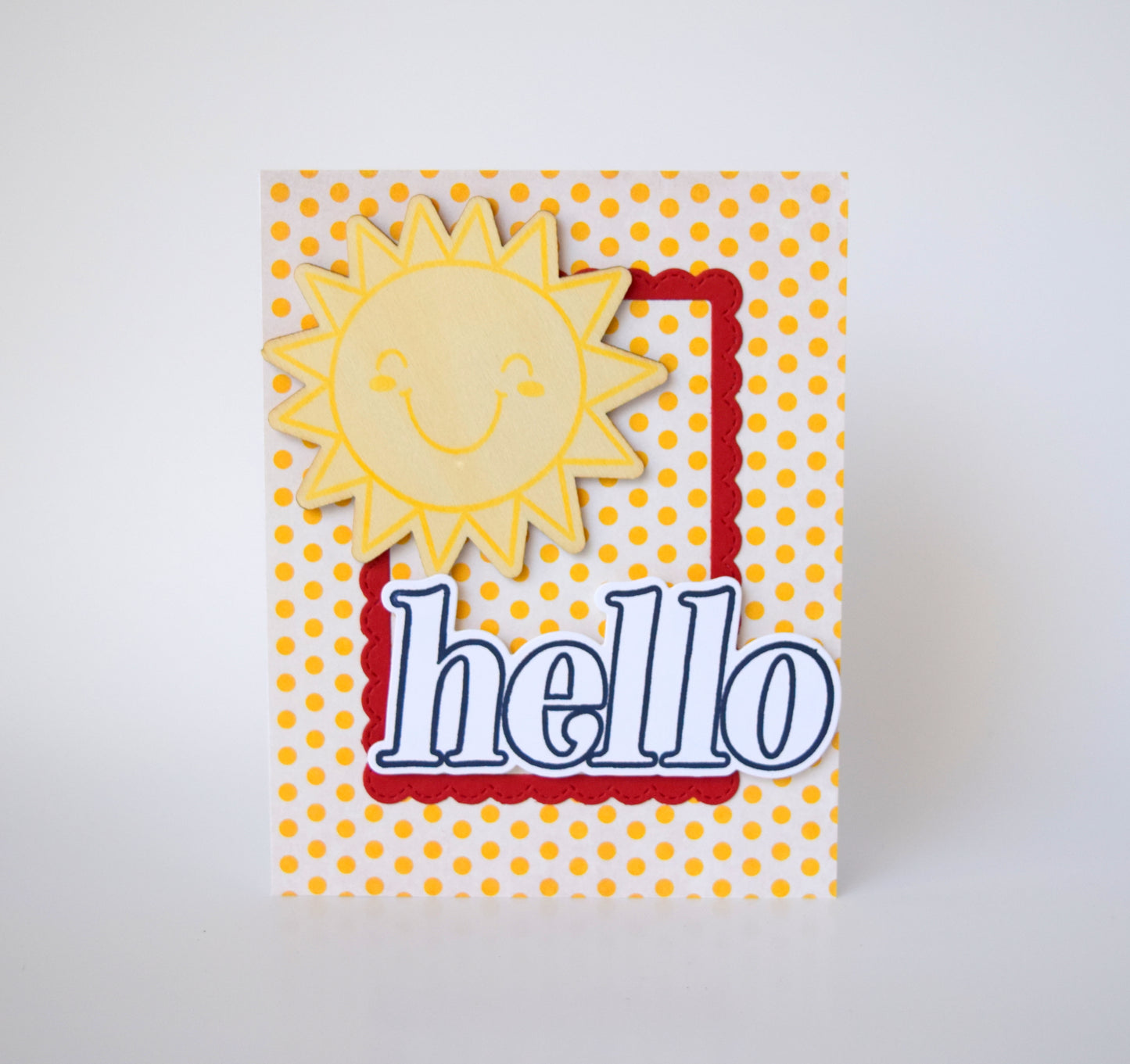 Die Stamp & Wood Veneer Kit - Spring Vibes