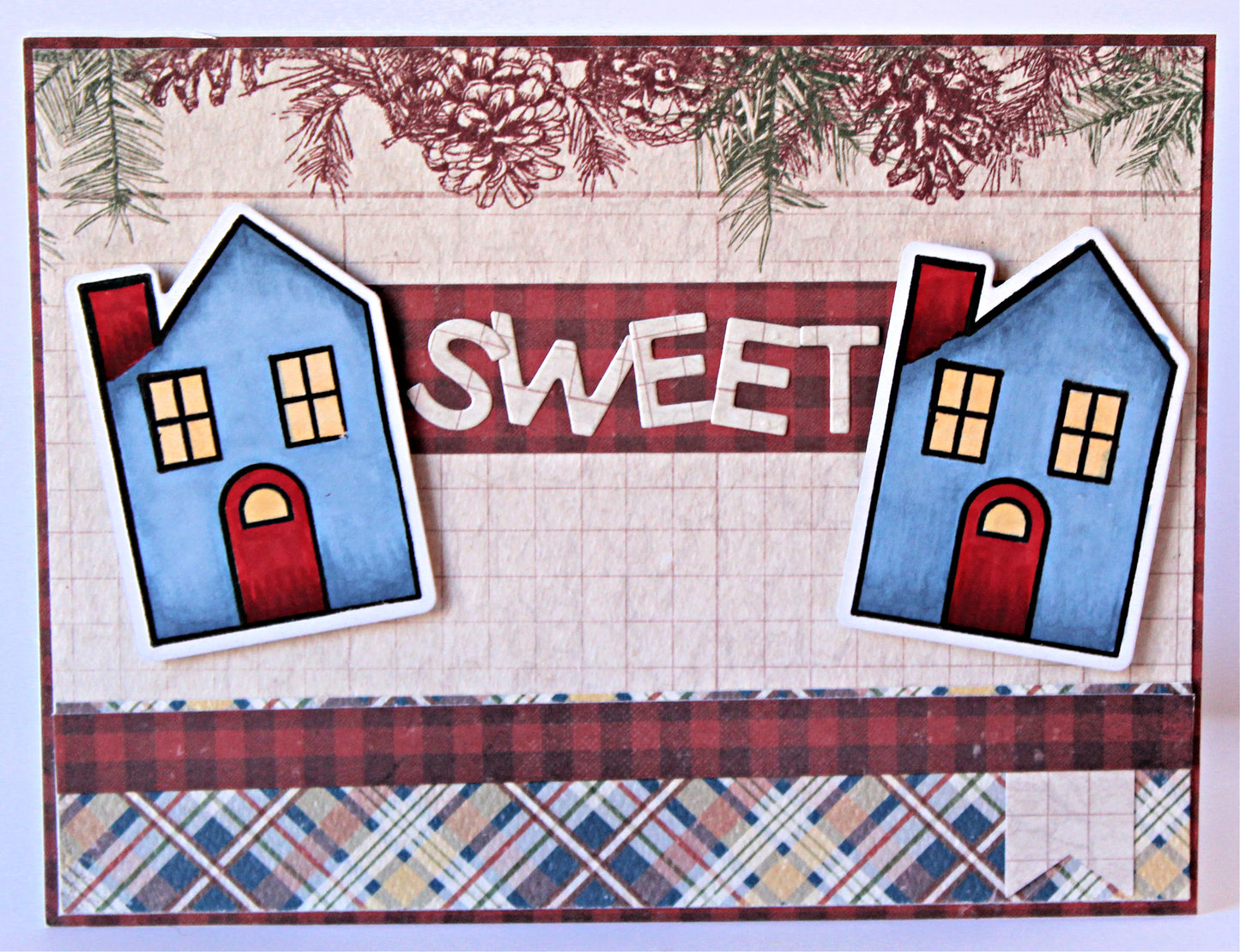 Die Stamp & Wood Veneer Kit - Spring Vibes