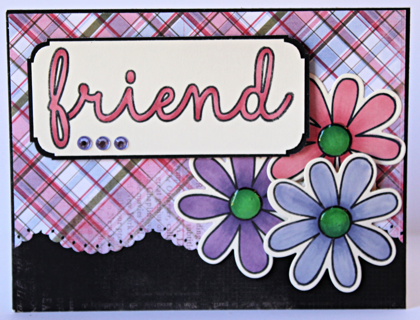 Die Stamp & Wood Veneer Kit - Spring Vibes