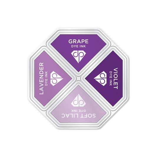 DP Ink Pads Purples 4pk