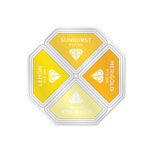 DP Ink Pads Yellows 4pk