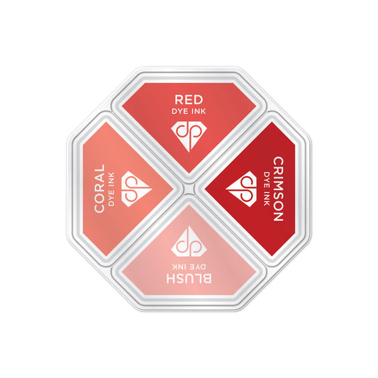 DP Ink Pads Reds 4pk
