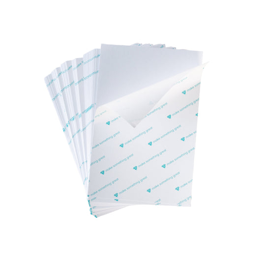 DP ADHESIVE CARDSTOCK A2 72 SHEETS WHITE