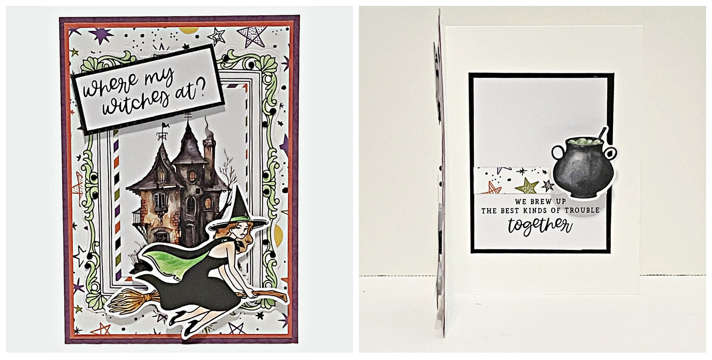 DP Sassy Witch Embellishment Kit