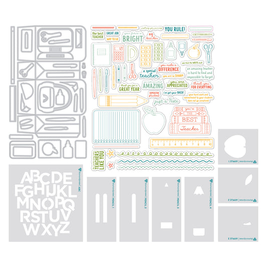 DP 3D BACKPACK STAMP AND DIE KIT