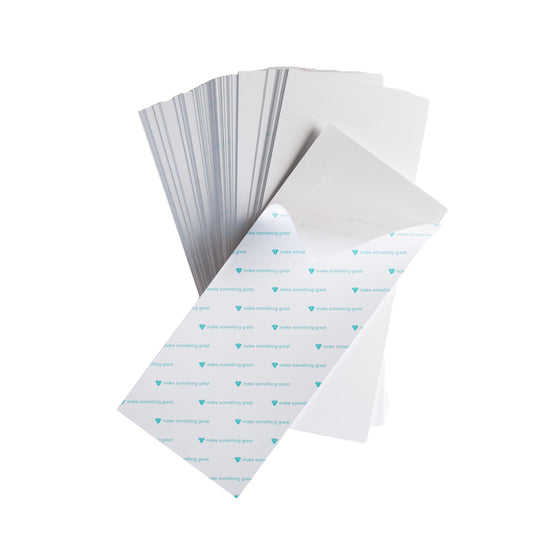 DP ADHESIVE CARDSTOCK SLIMLINE 60 WHITE