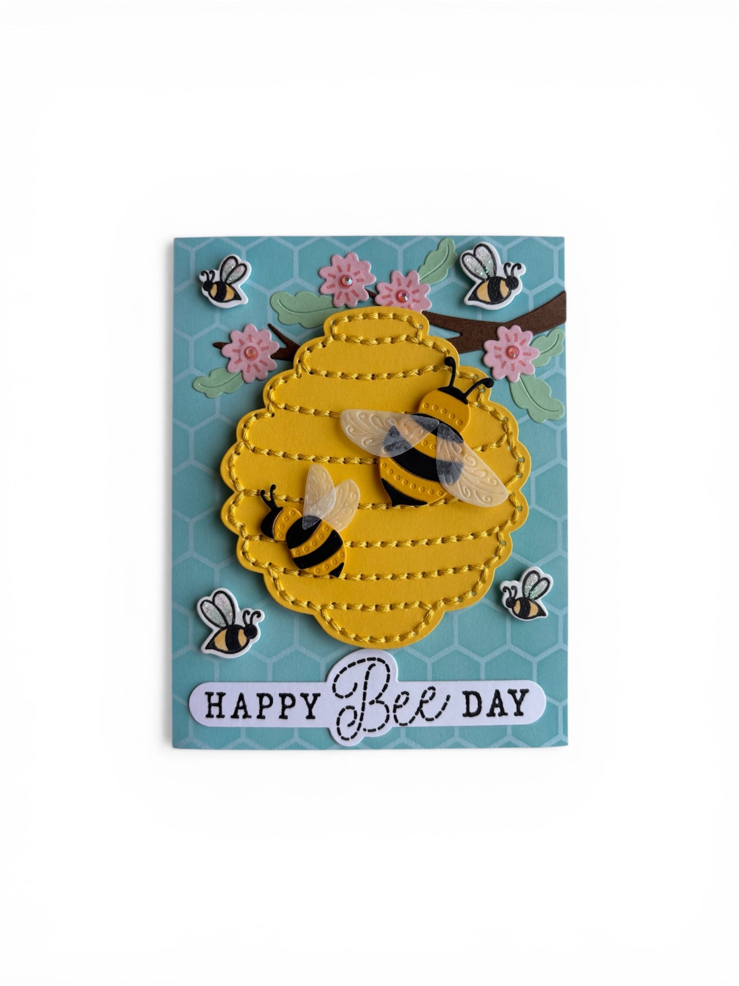 DP Bee Stitch Stamp, Die & Stencil Kit