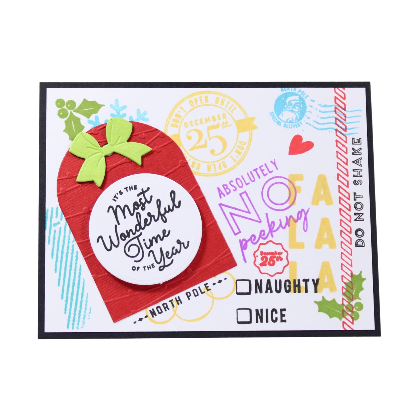 DP Tag Builder Stamp and Die CHRISTMAS