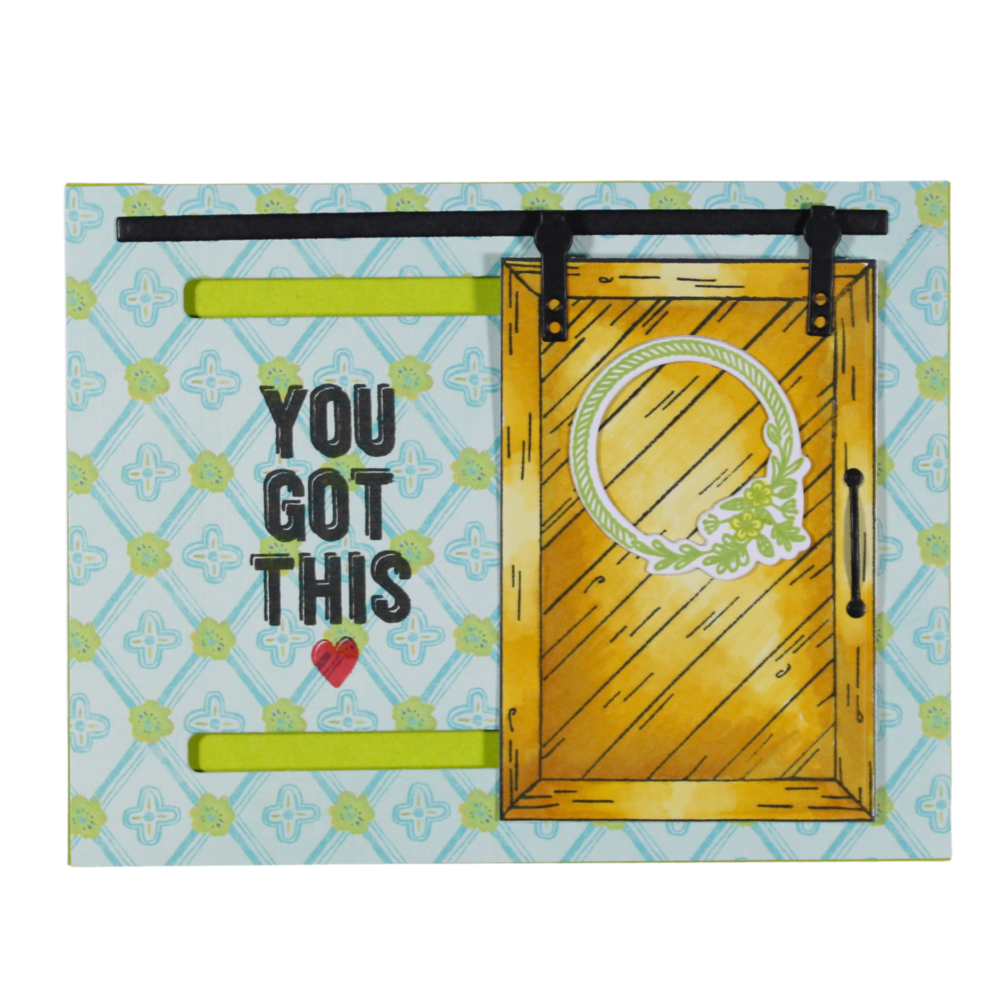 DP Sliding Door Interactive Stamp and Die Kit