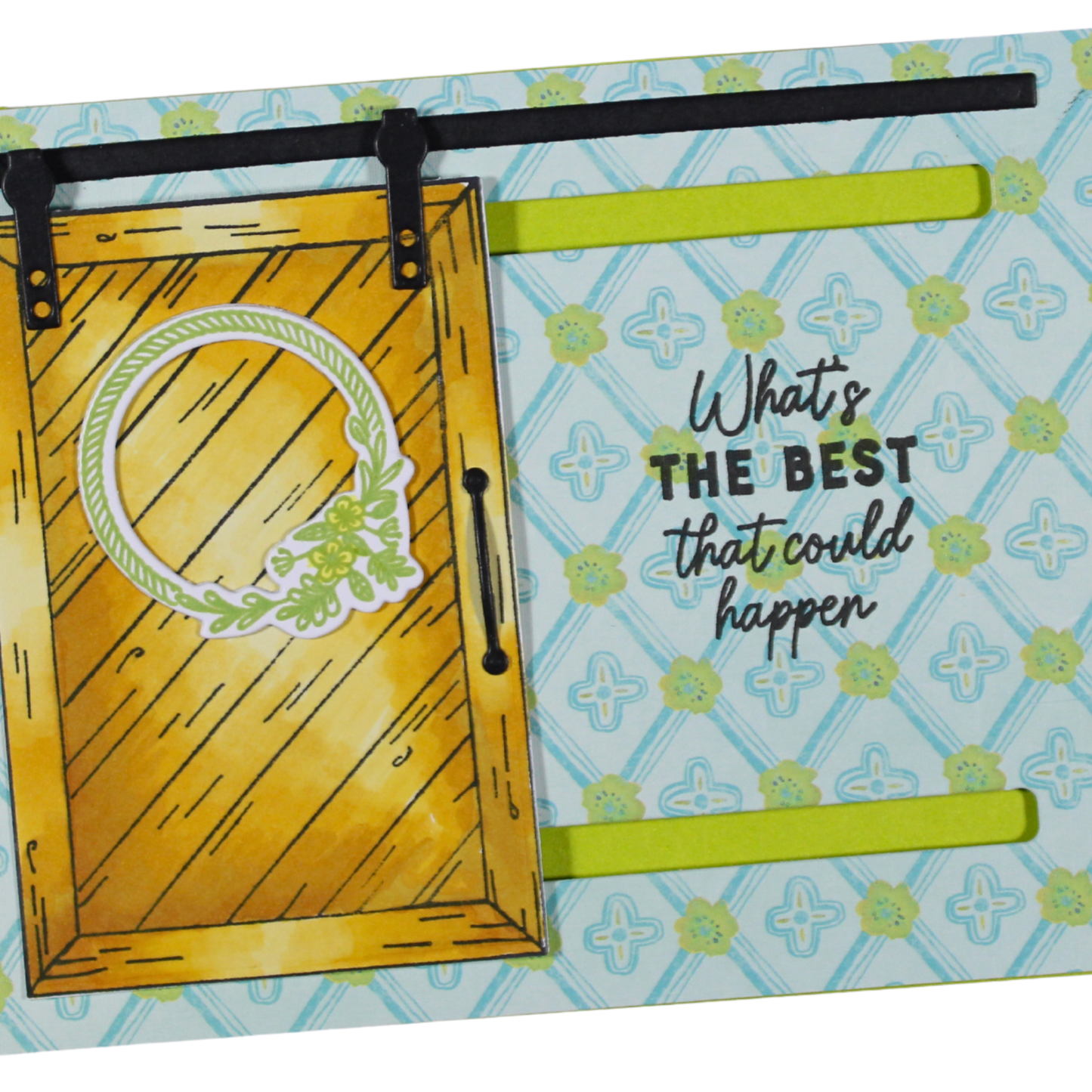 DP Sliding Door Interactive Stamp and Die Kit