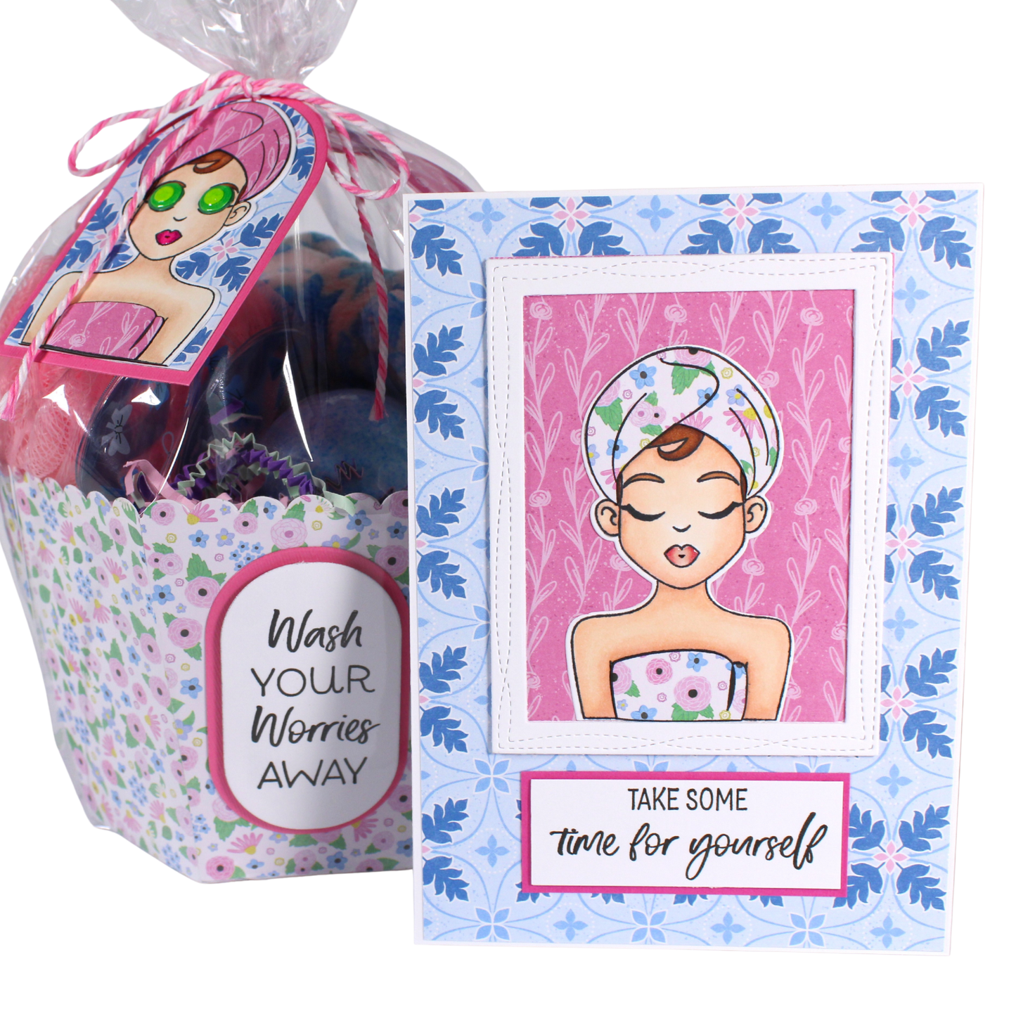 DP Self Care Die, Stamp and Stencil Kit