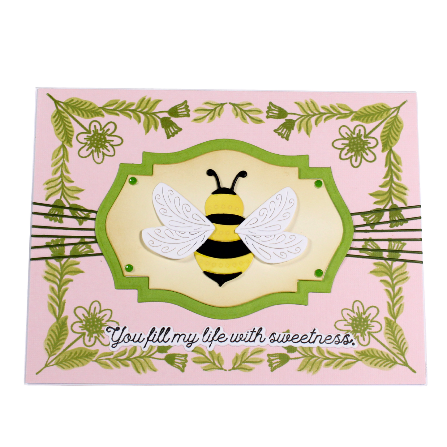 DP Bee Stitch Stamp, Die & Stencil Kit