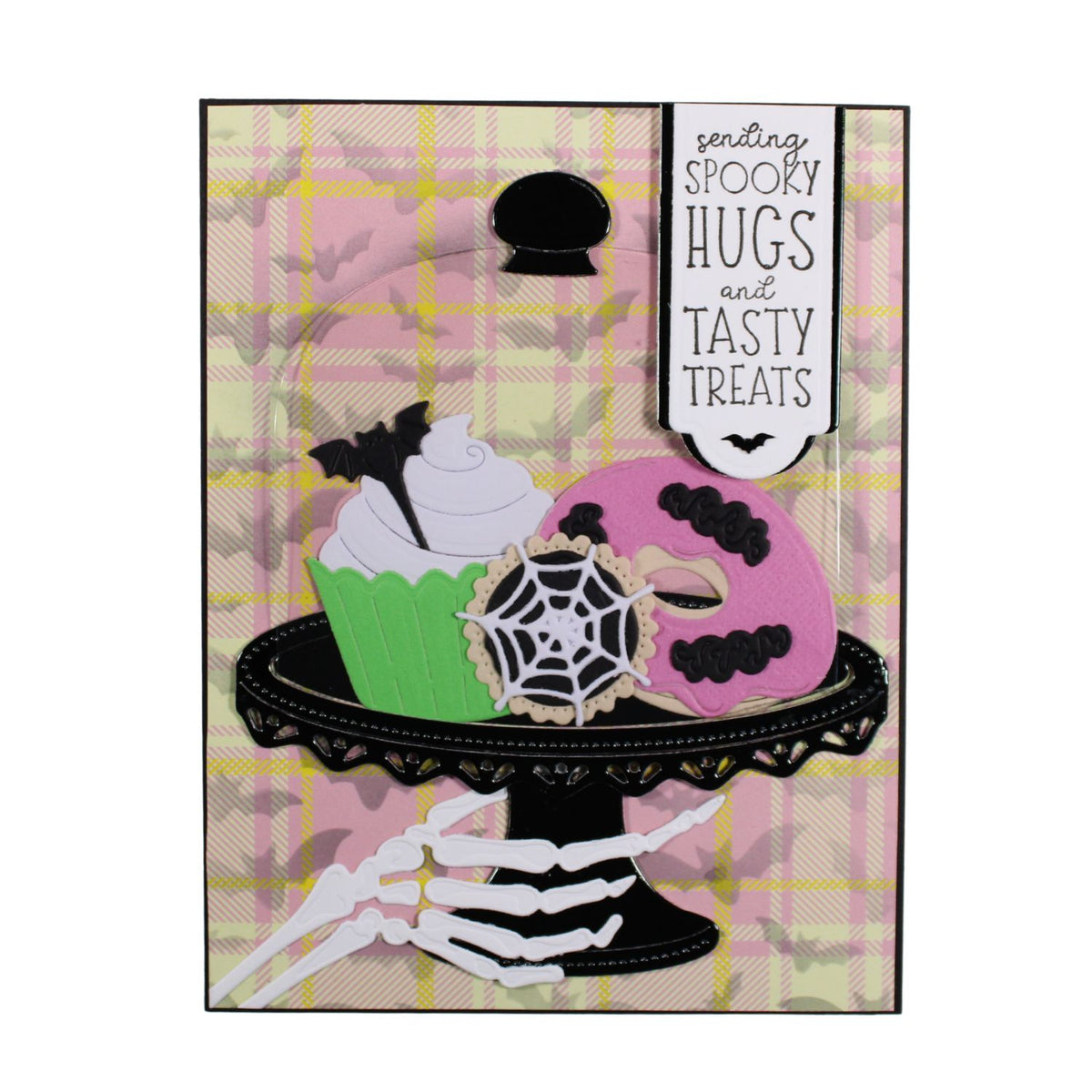 DP M STAMP DIE & STENCIL BOO BAKERY KIT