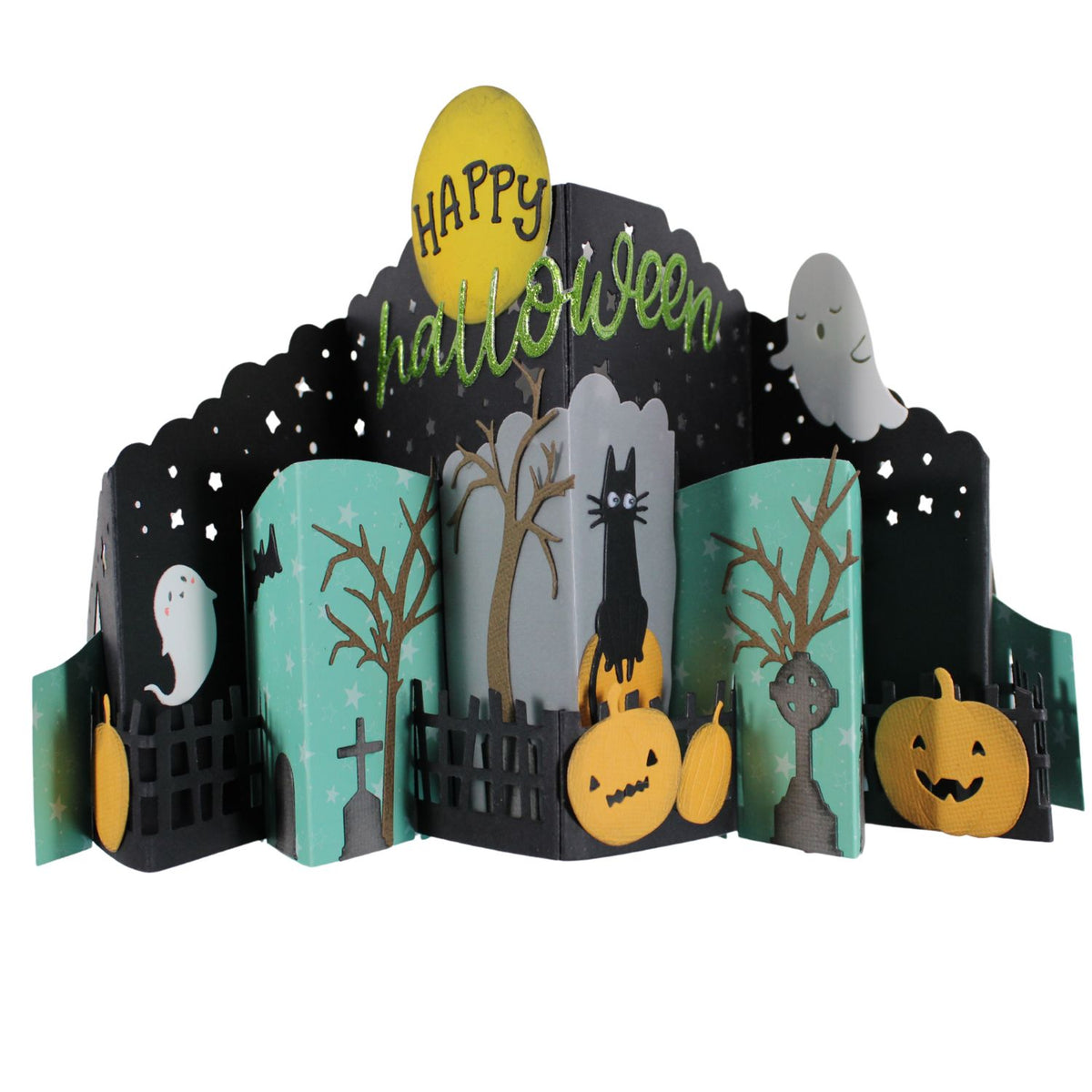 DP GM DIE HALLOWEEN GRAVEYARD POP UP KIT