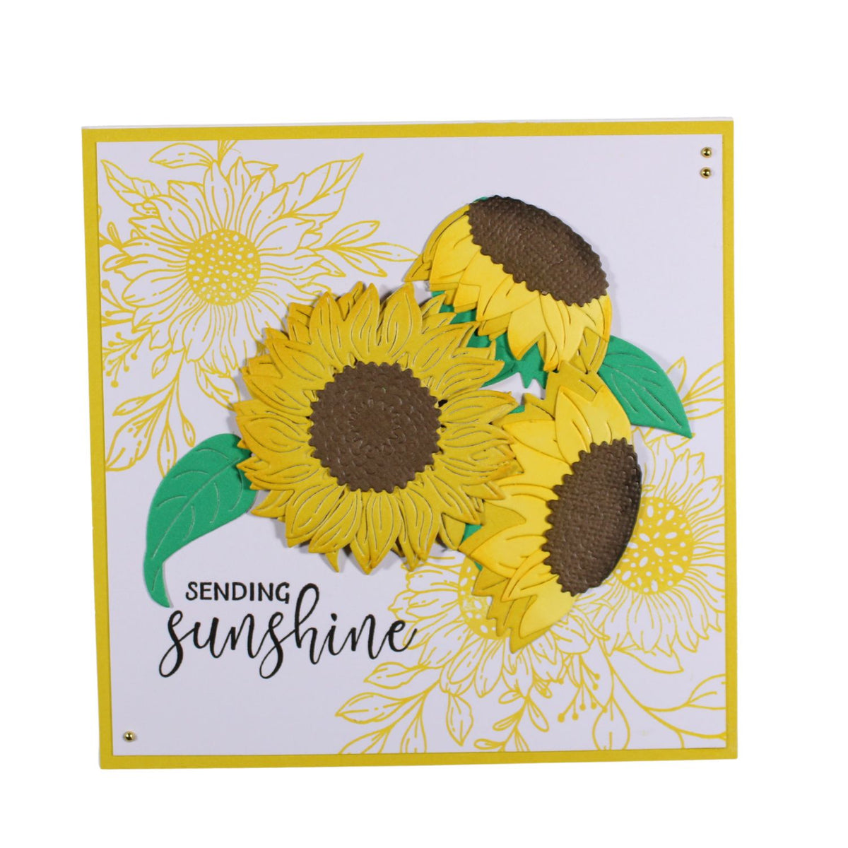 DP M STAMP & DIES FALL SUNFLOWER KIT