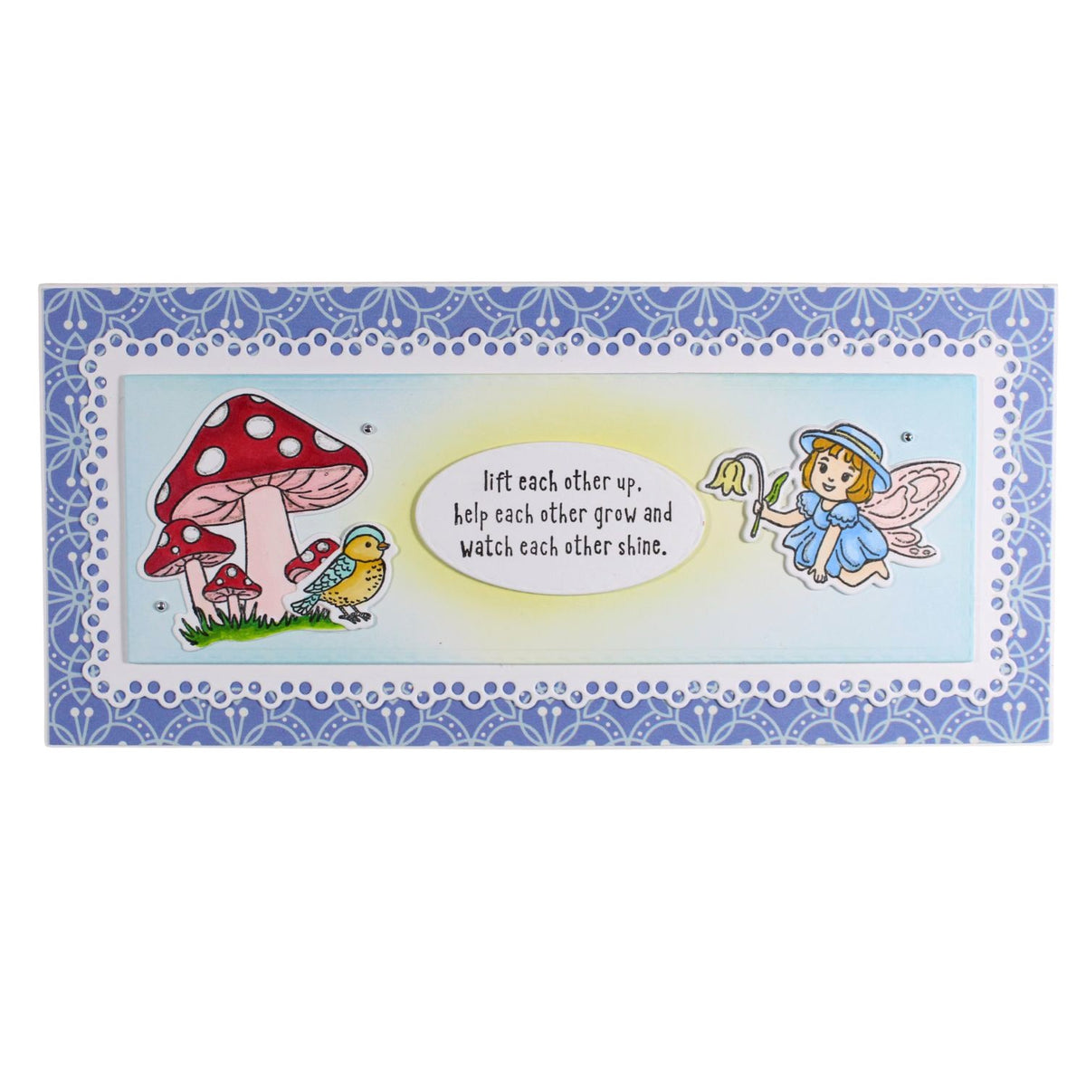 DP BM FAIRY GARDEN STAMP & DIE KIT