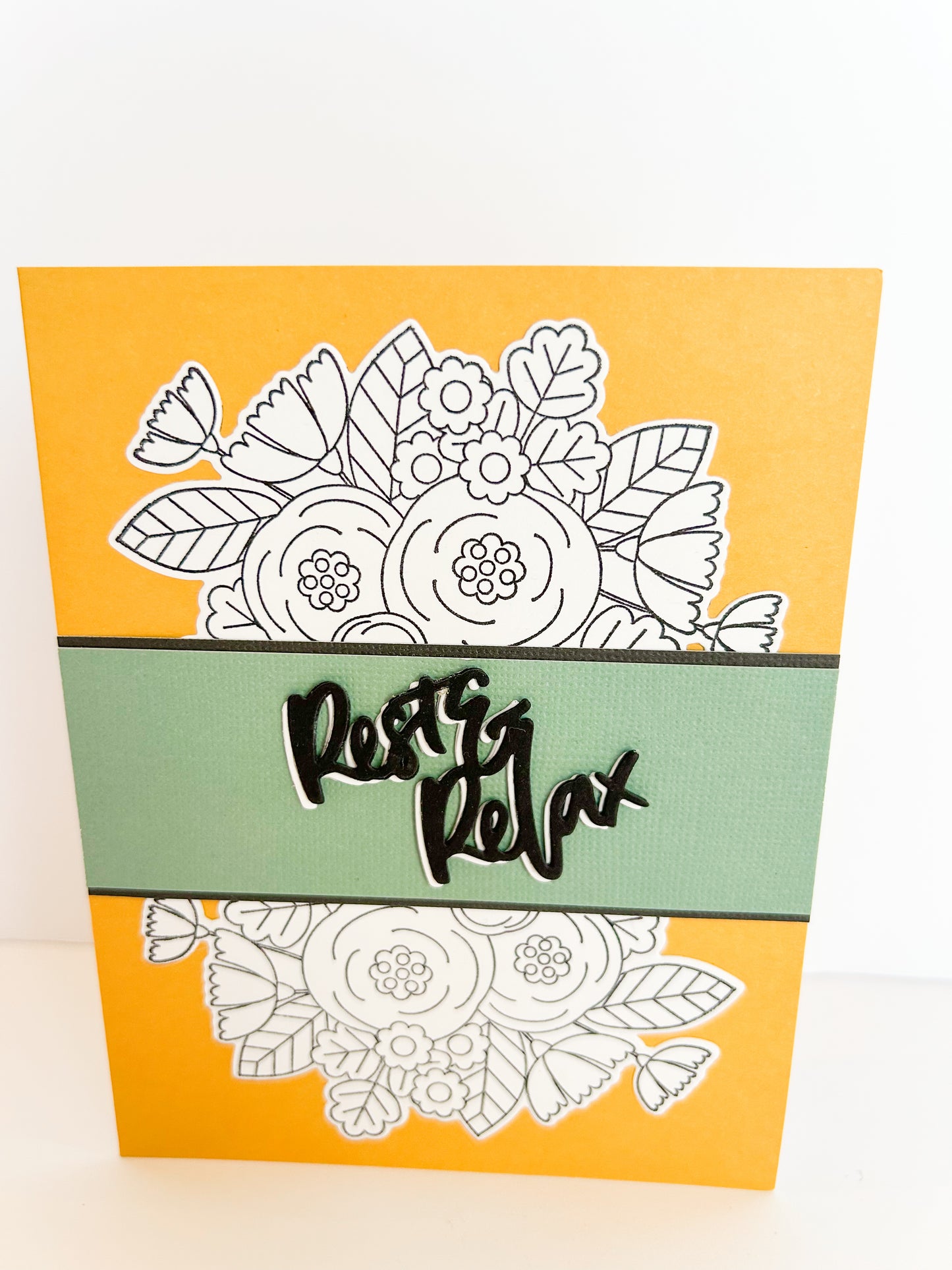 DP Self Care Die, Stamp and Stencil Kit